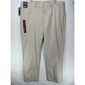 Roundtree & Yorke Mens 42x32 Perfect Chino Stewart Classic Fit Pant NWT